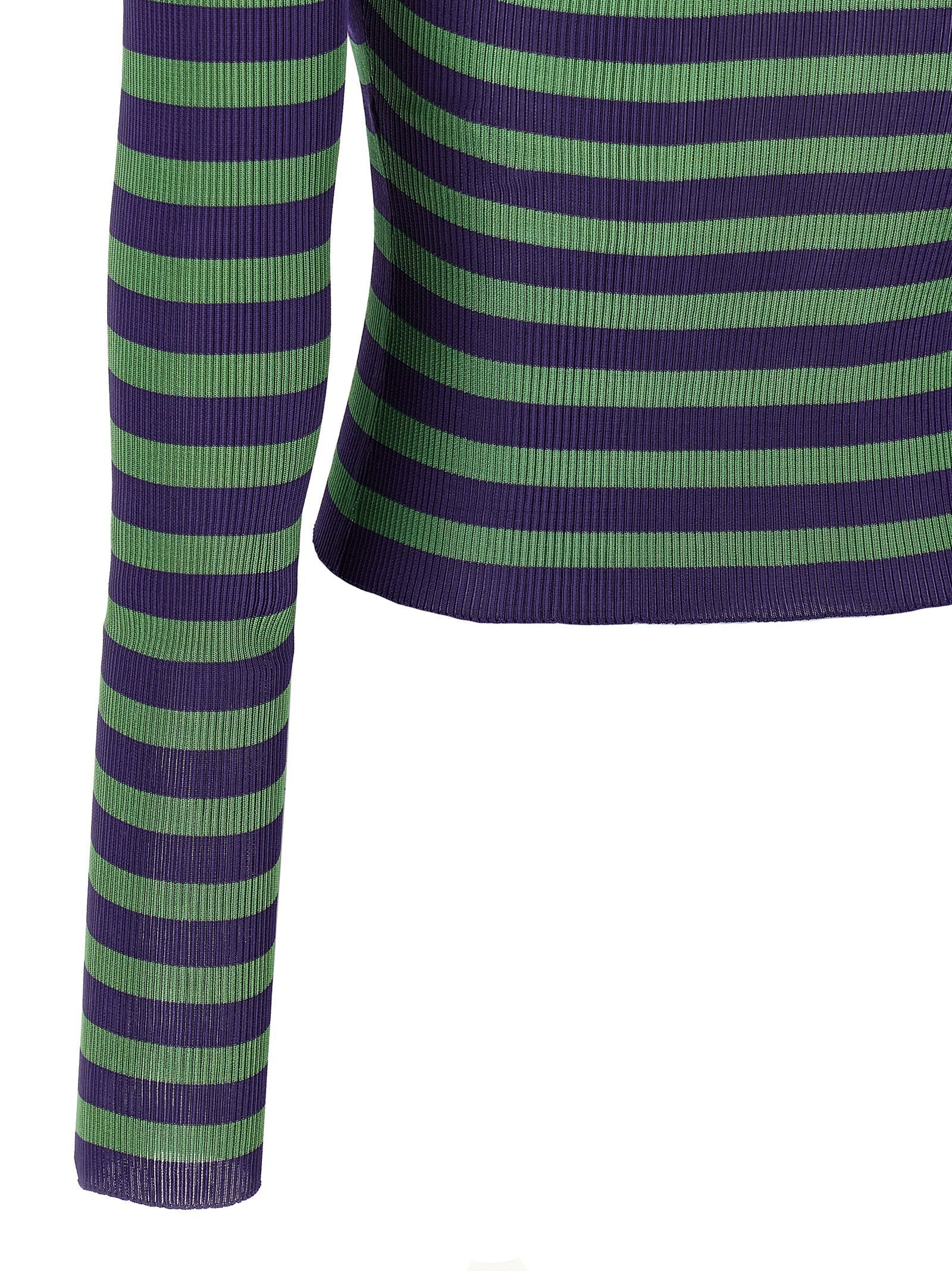 Dolce & Gabbana Dolce & Gabbana Striped Viscose Sweater