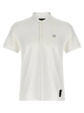 Fendi Fendi Ff Metallic Logo Polo Shirt