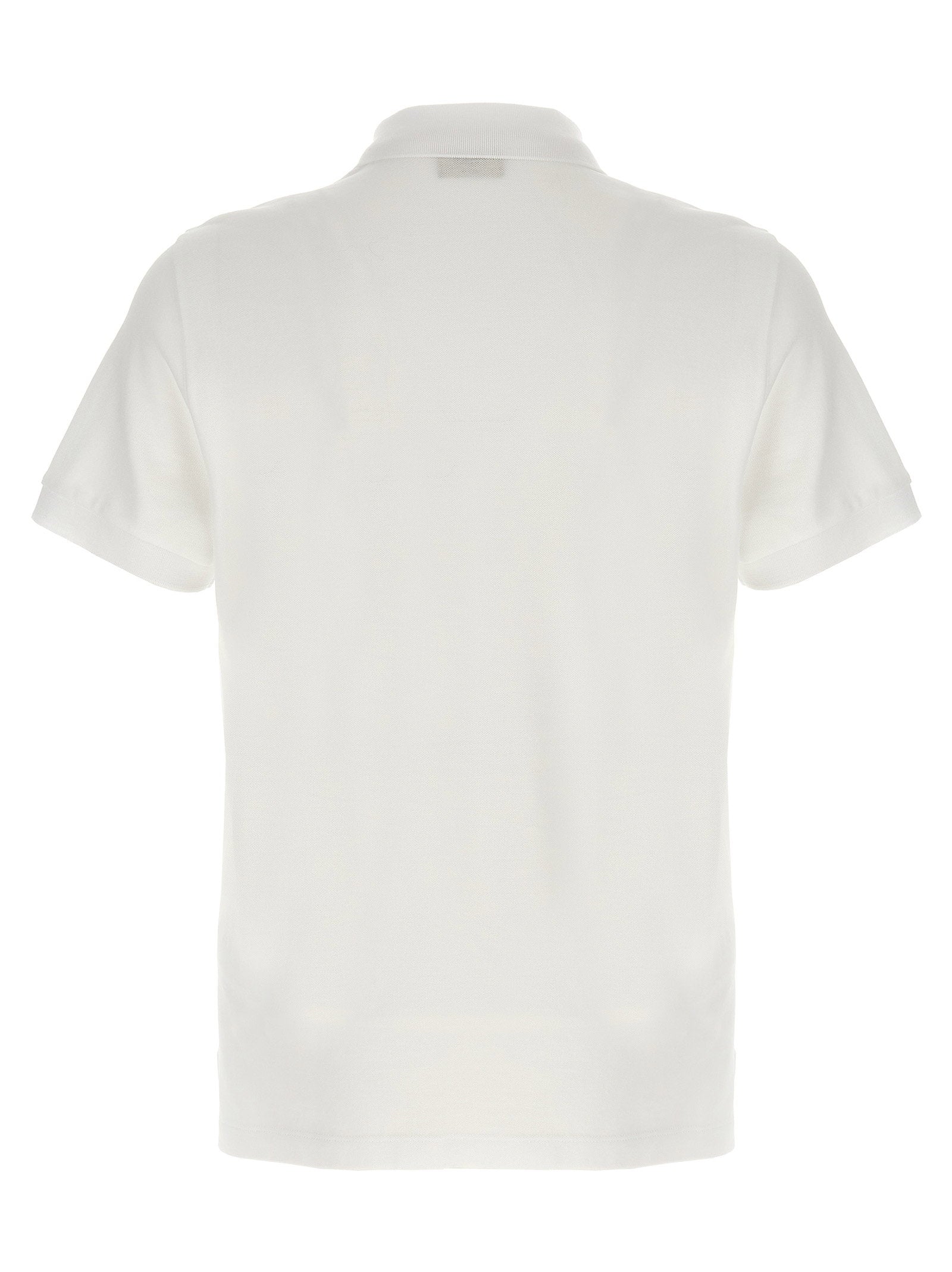 Fendi Fendi Ff Metallic Logo Polo Shirt