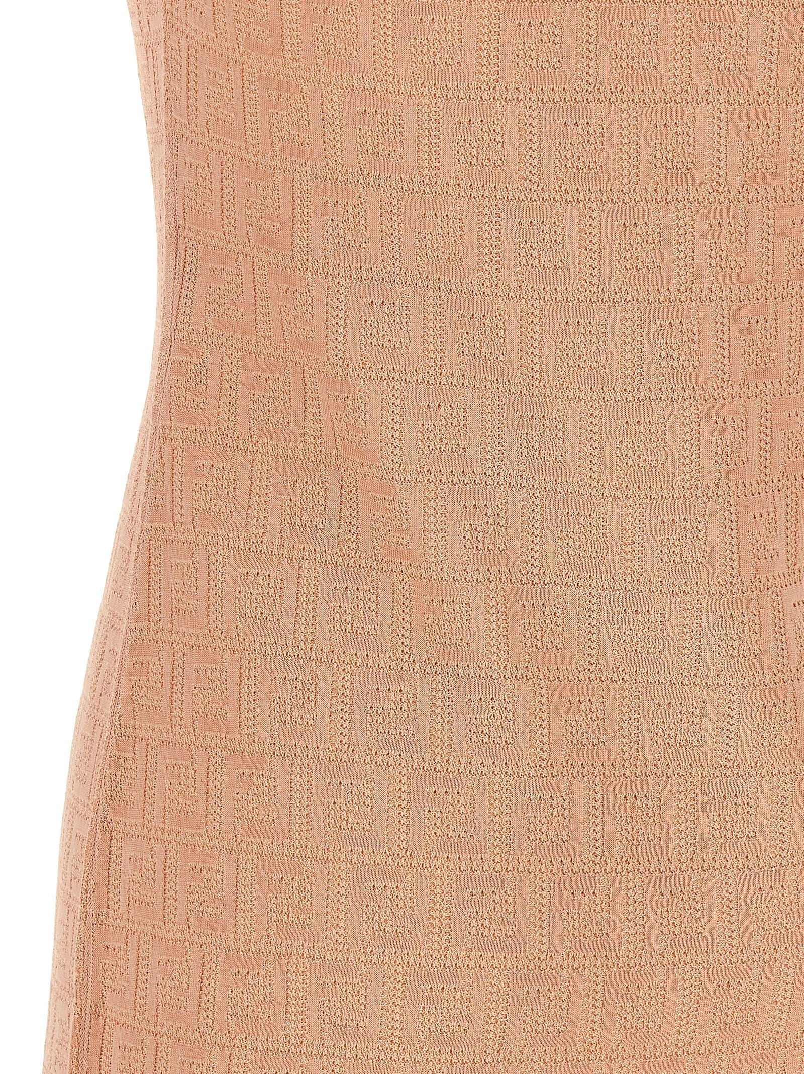 Fendi Fendi Ff Cotton Dress