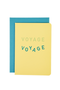Le Typographe Voyage Voyage Folded Envelope