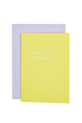 Mean Mail 'Sorry It's Late. Pandemic' Card
