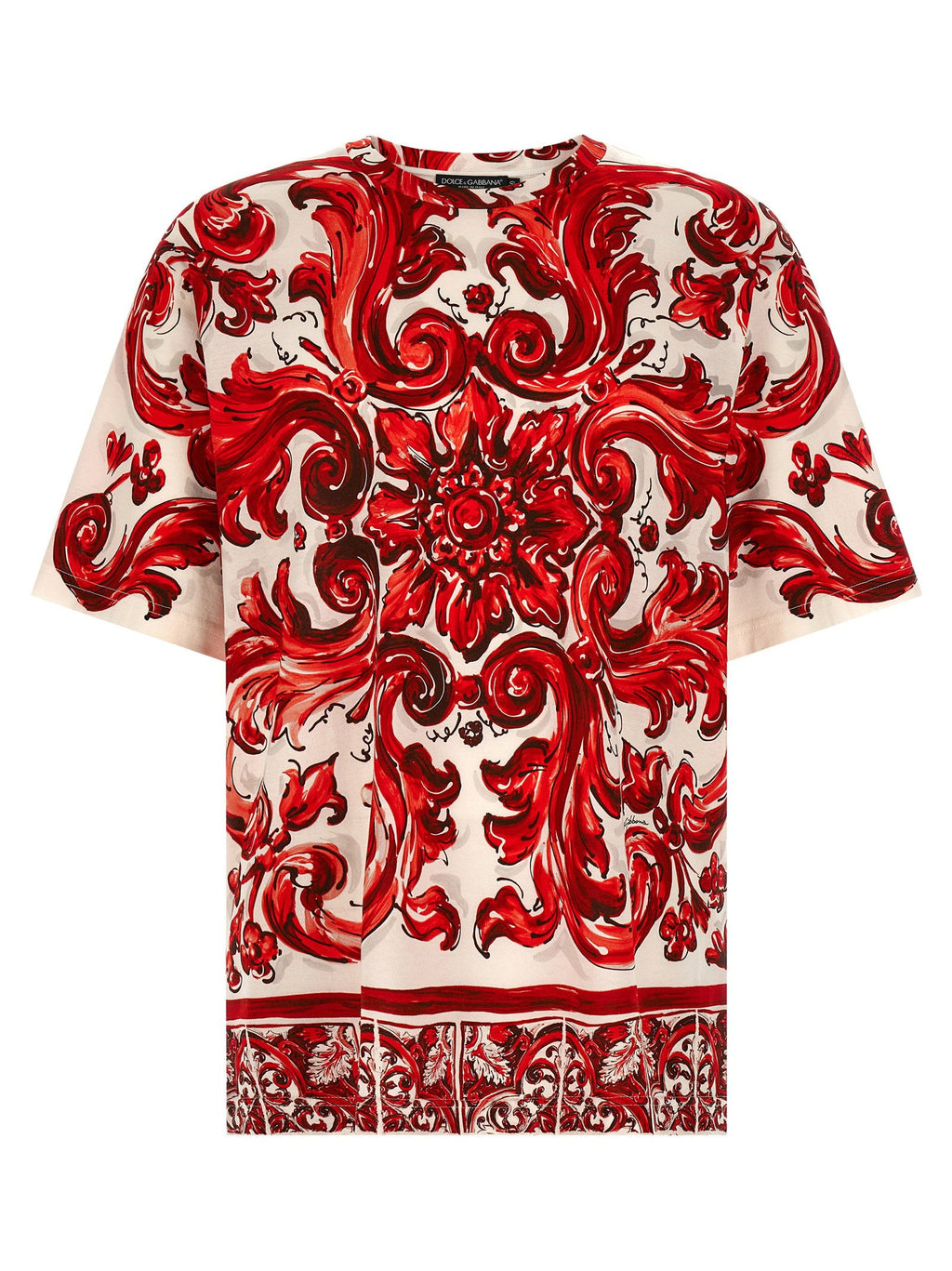 Dolce & Gabbana Dolce & Gabbana Maiolica T-shirt