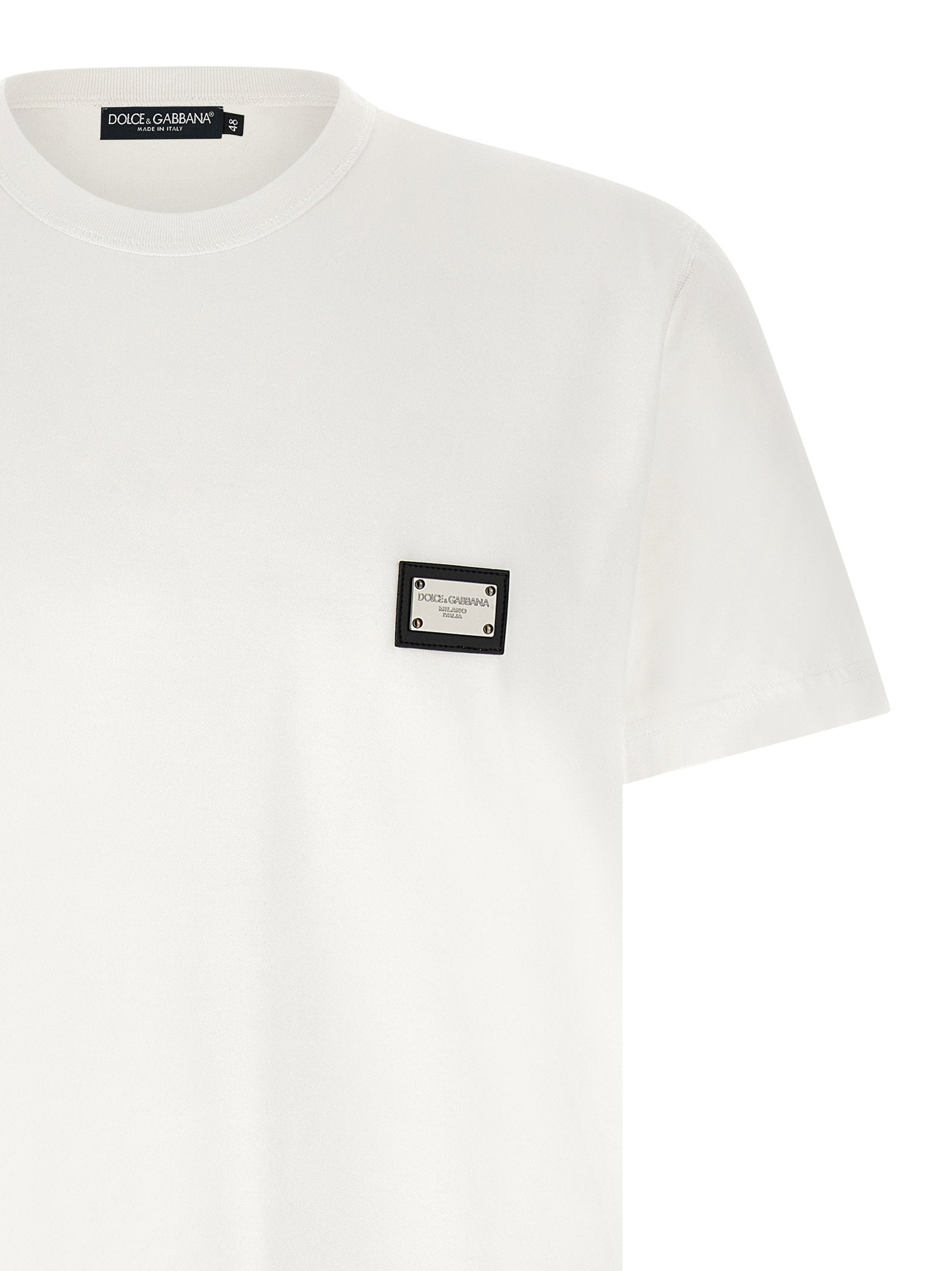 Dolce & Gabbana Dolce & Gabbana Logo Plate T-shirt
