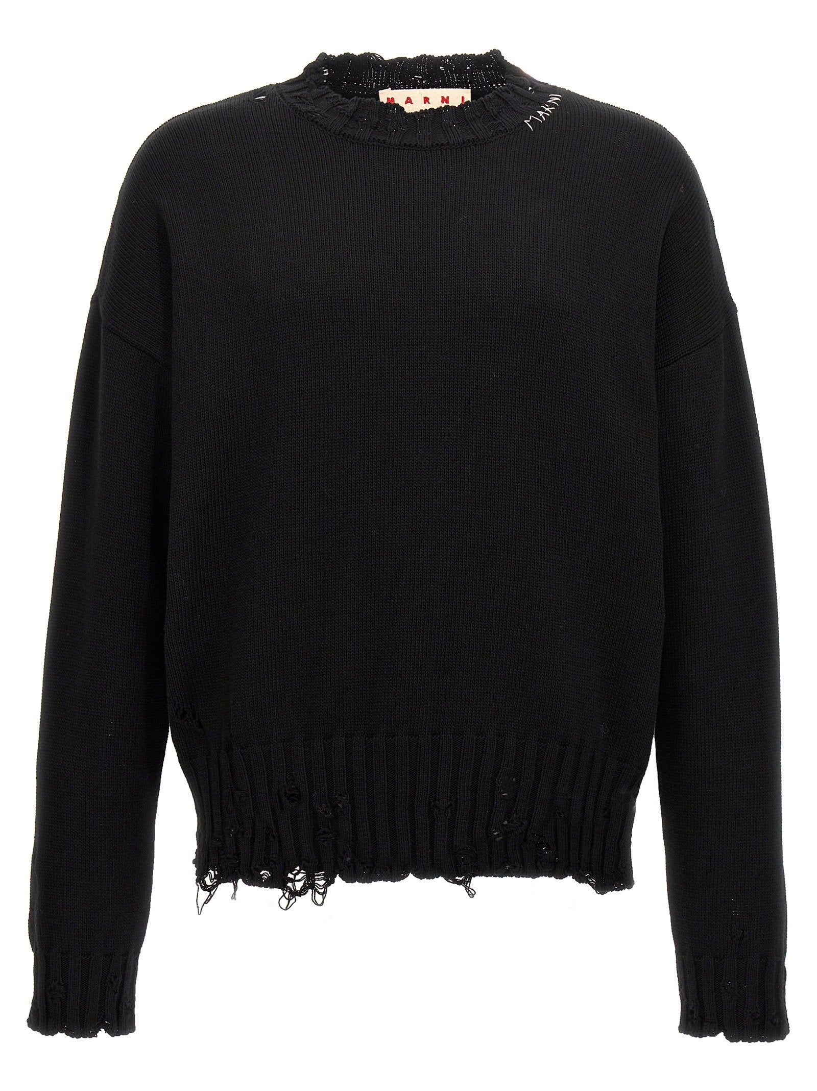 Marni Marni Destroyed Effect Sweater