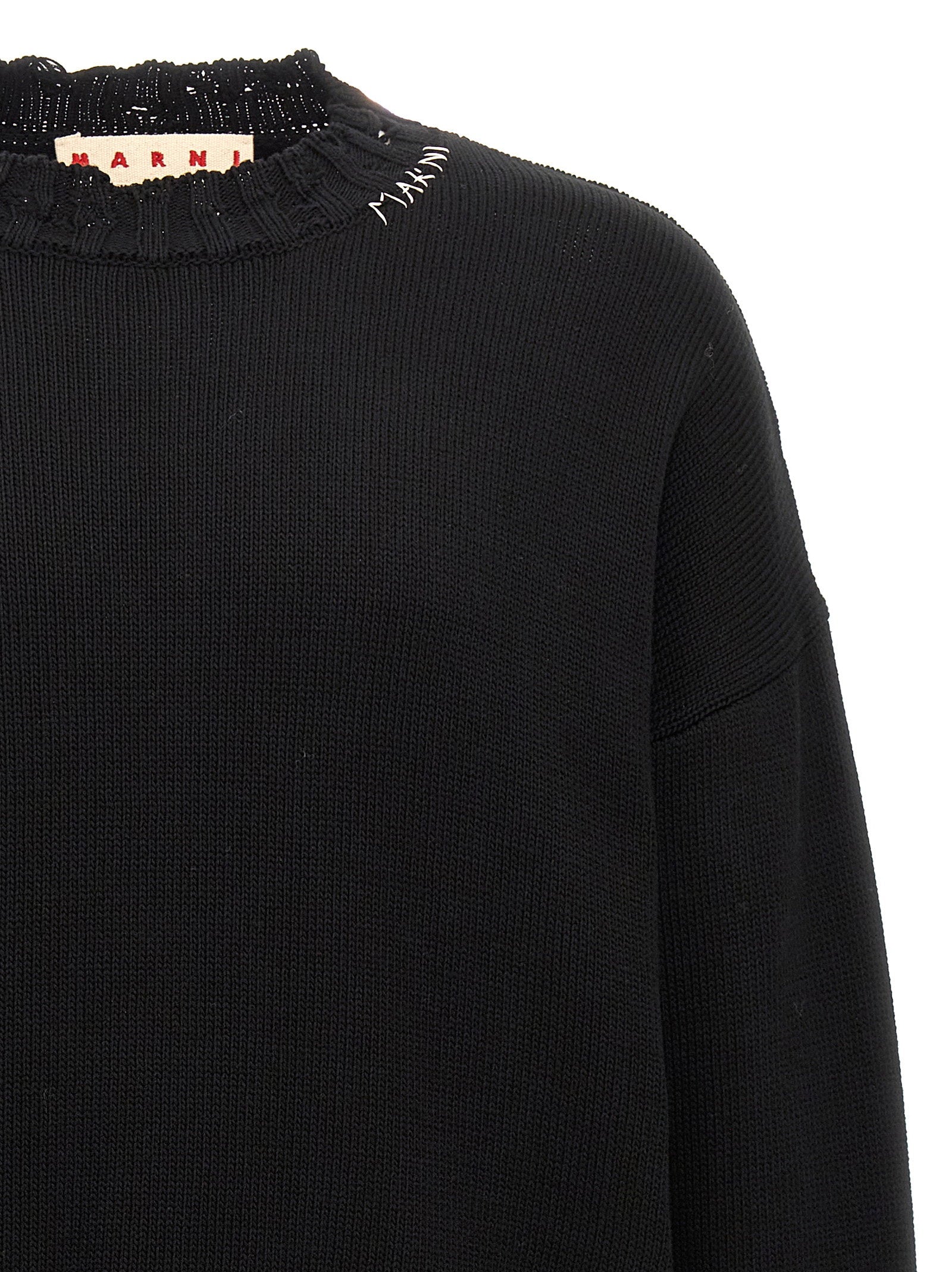 Marni Marni Destroyed Effect Sweater