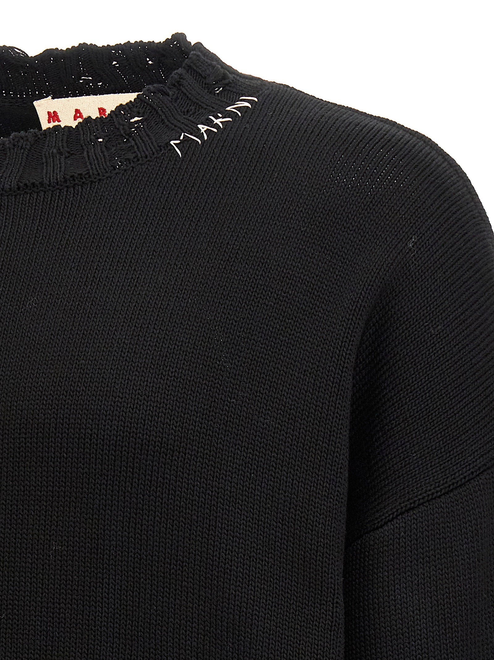 Marni Marni Destroyed Effect Sweater