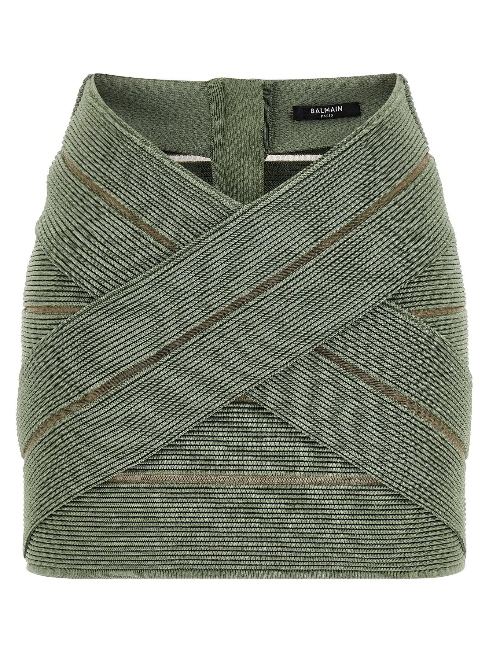Balmain Balmain V-shaped Waist Skirt