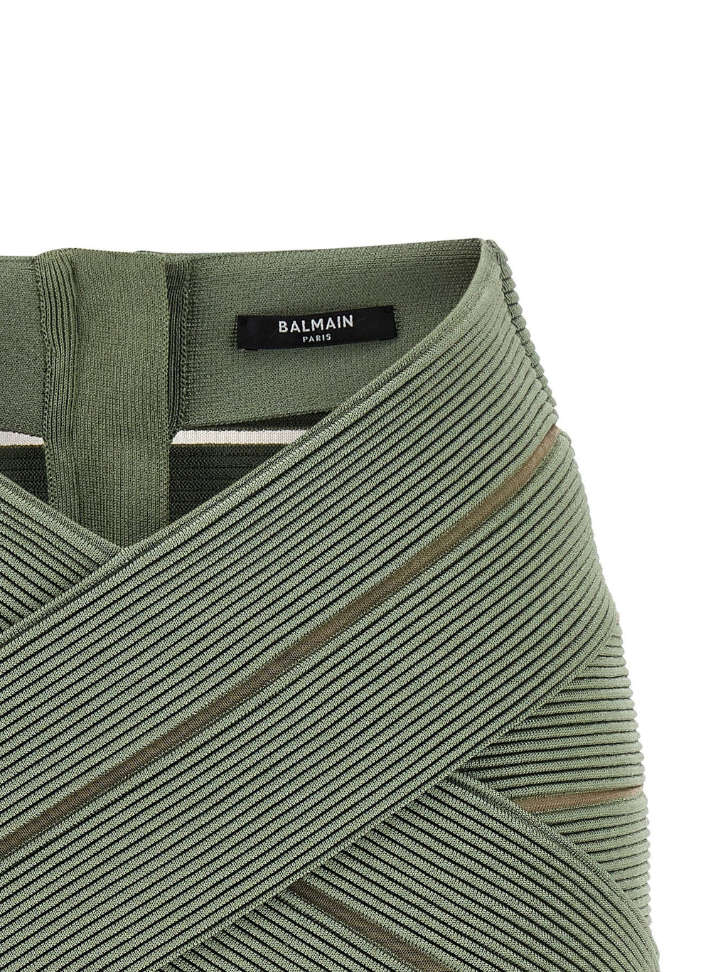 Balmain Balmain V-shaped Waist Skirt