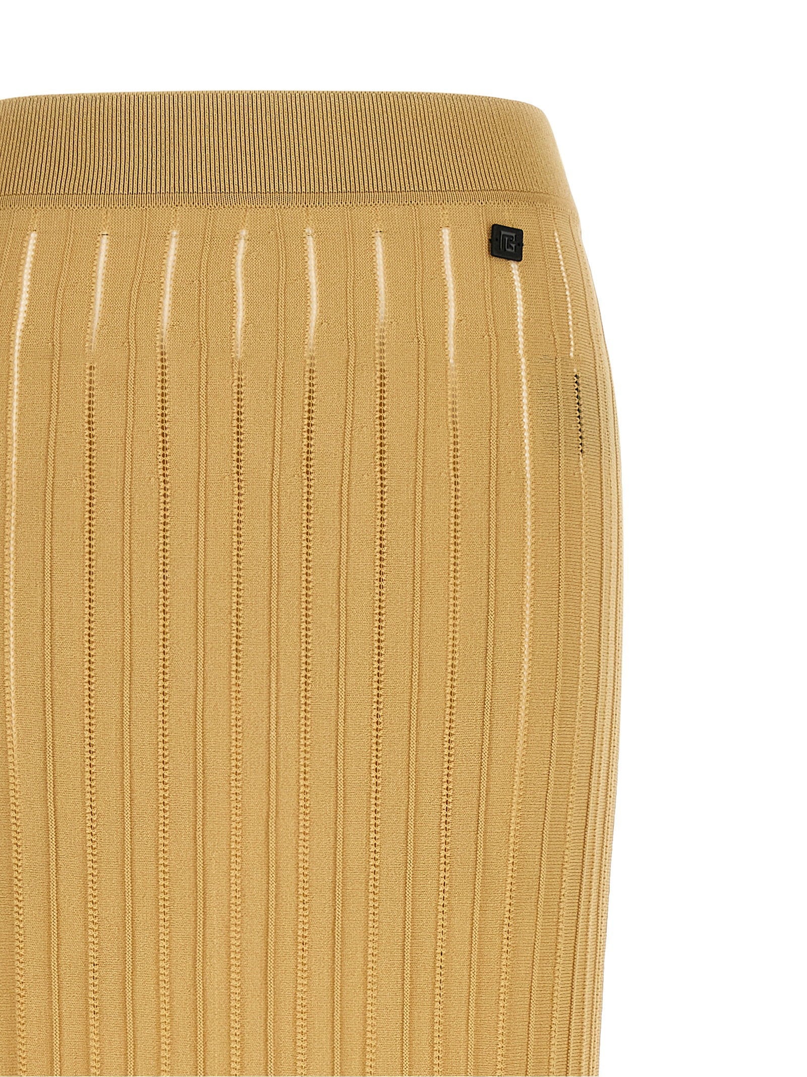 Balmain Balmain Fringed Skirt