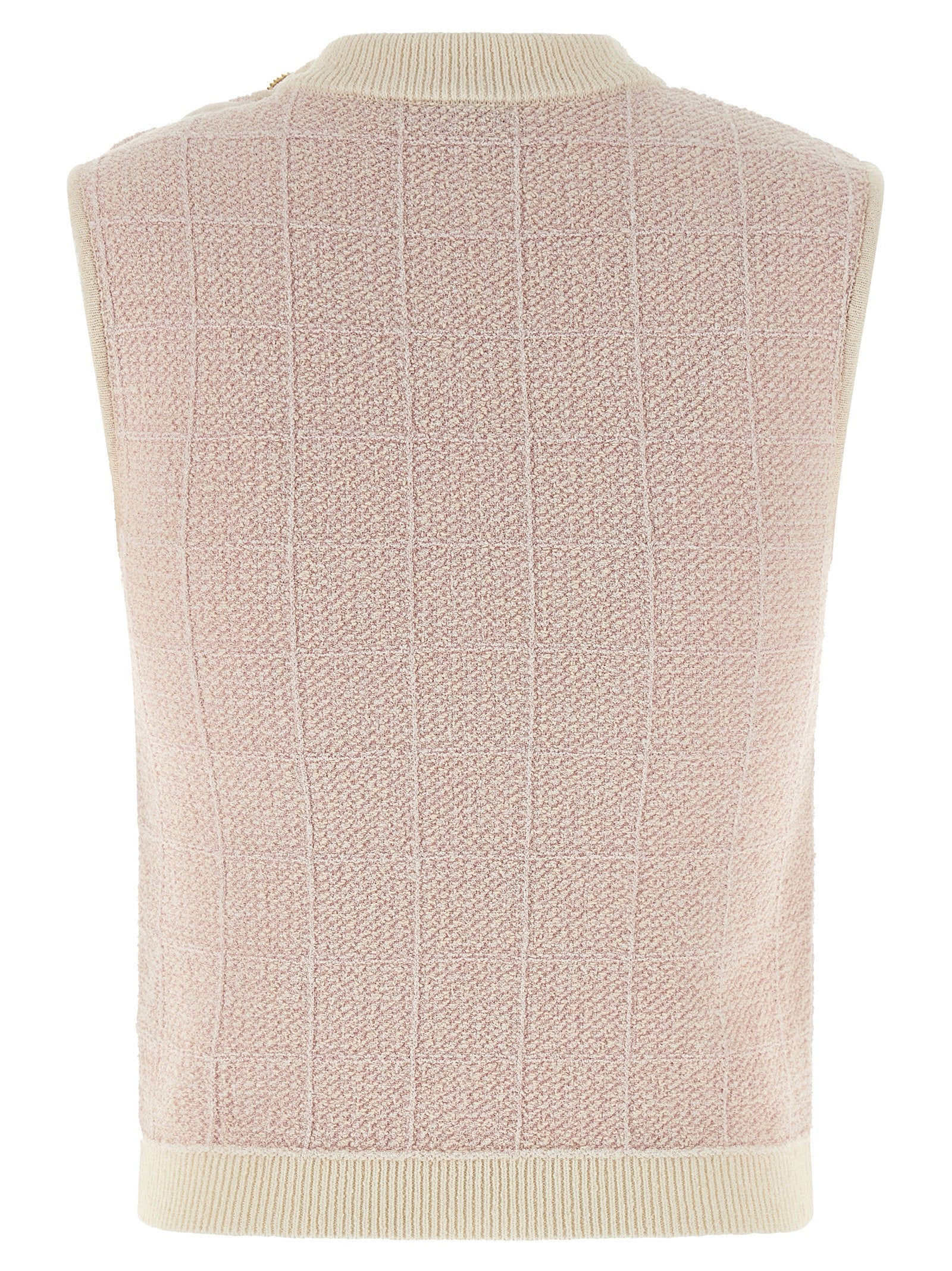 Balmain Balmain Testa Di Leone Tweed Vest