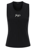 Balmain Balmain Paris Print Top
