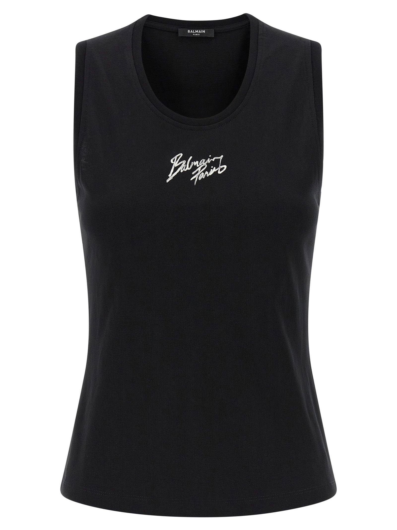 Balmain Balmain Paris Print Top