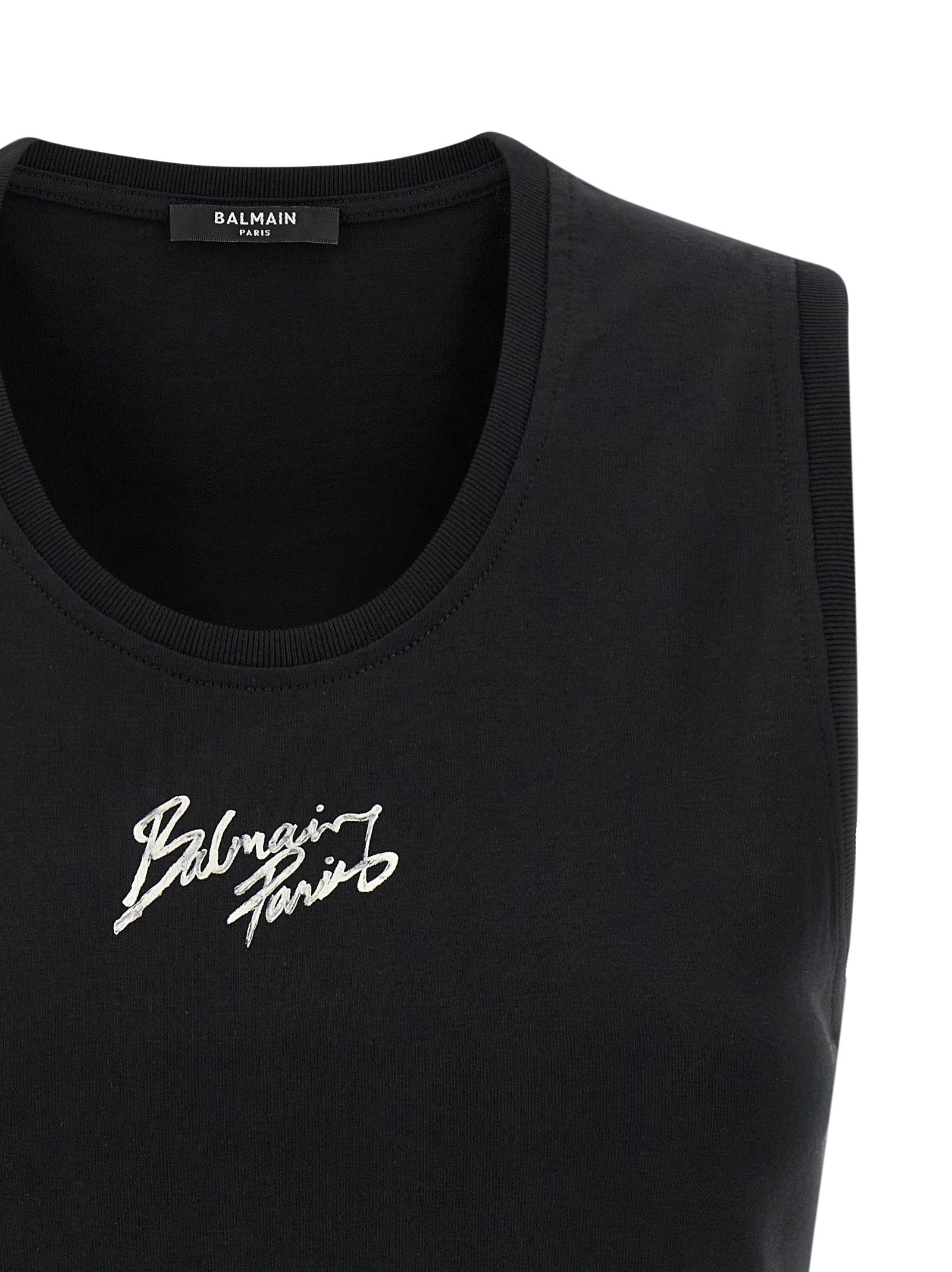 Balmain Balmain Paris Print Top