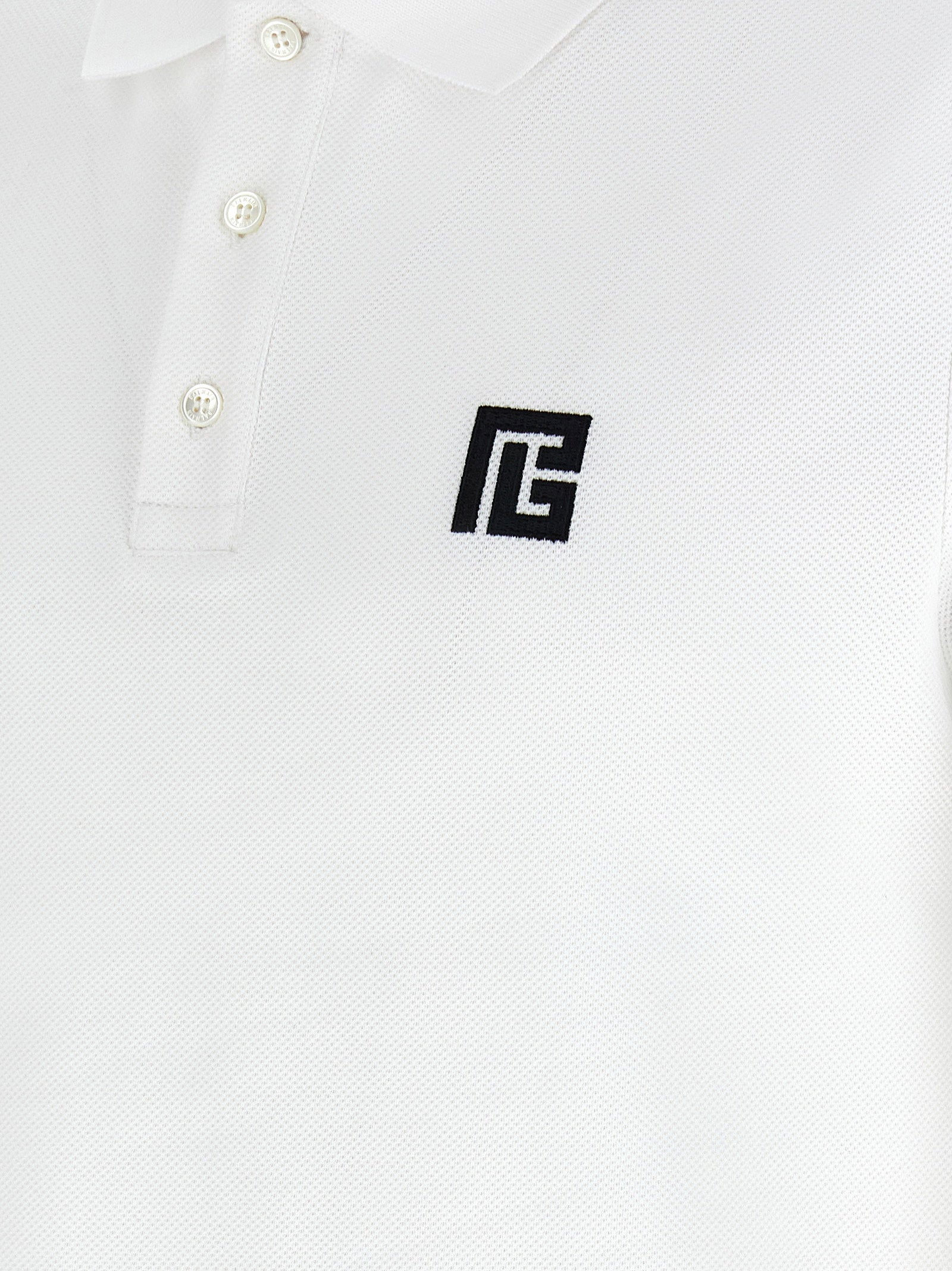 Balmain Balmain Embroidery Polo Shirt