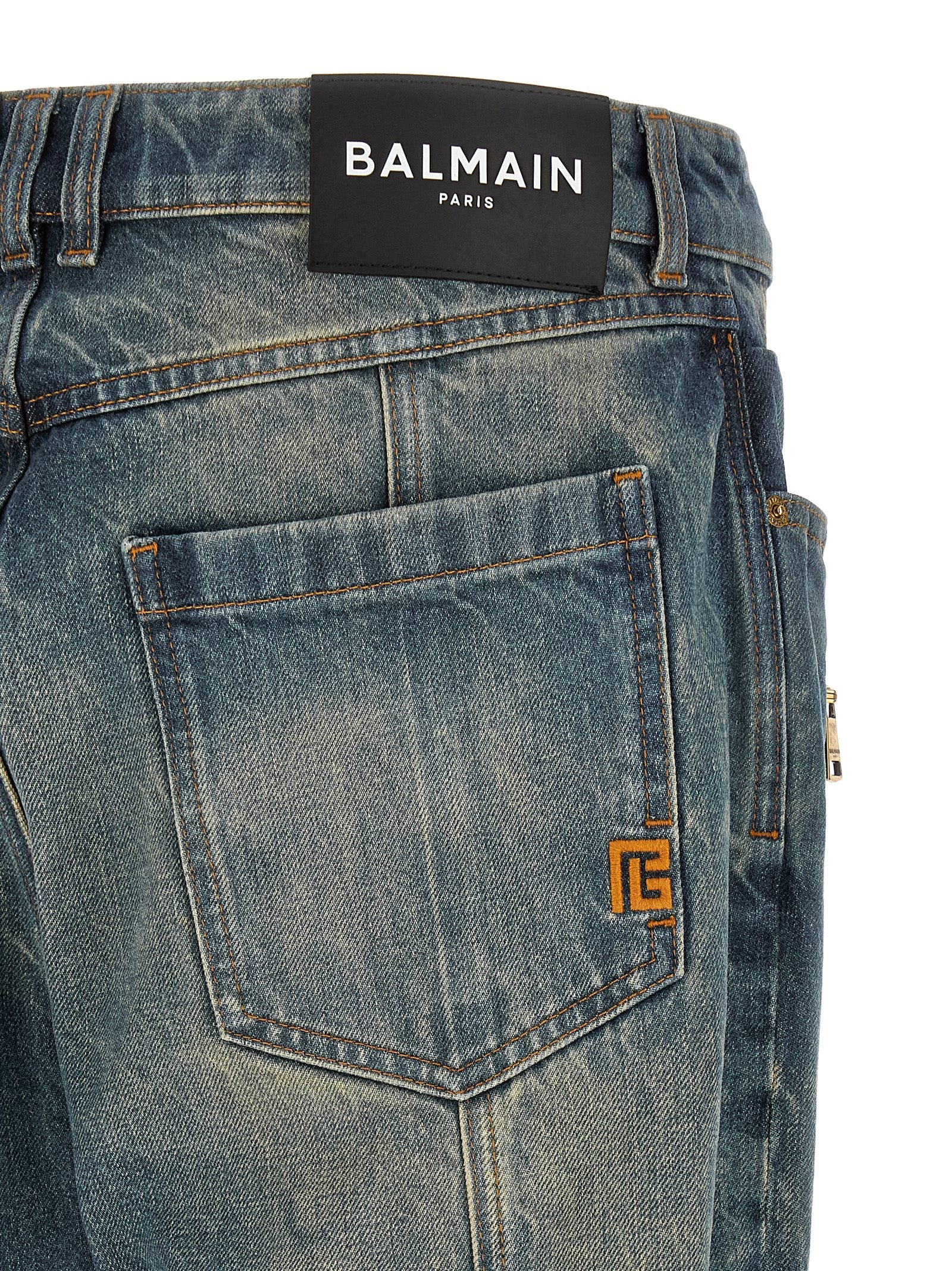 Balmain Balmain Biker Jeans
