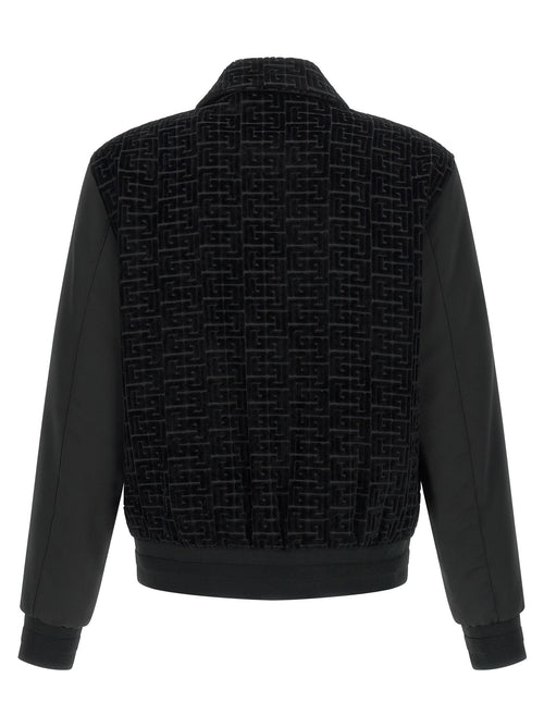 Balmain Balmain Velvet Bomber Jacket