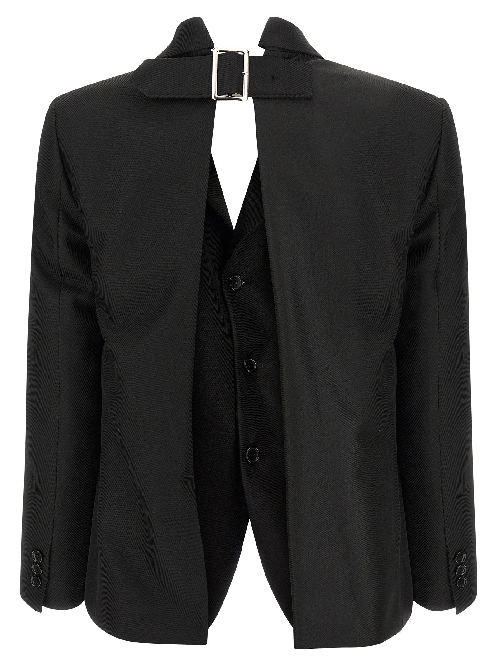 Comme Des Garcons Comme Des GarÇons Double Layer Effect Blazer