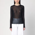 Golden Goose — Black Semi-Transparent Sweater