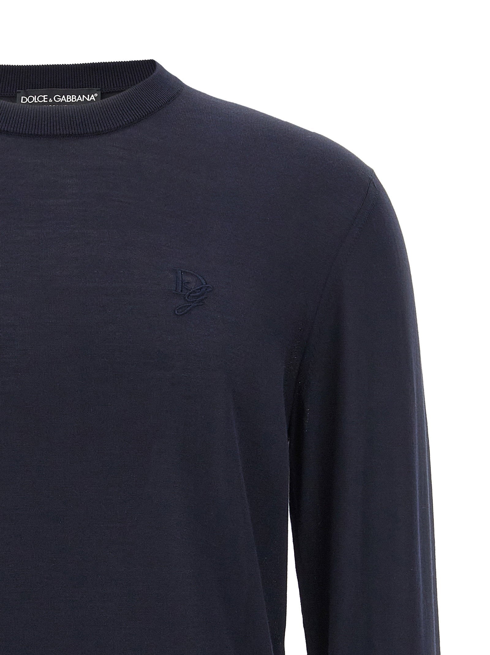Dolce & Gabbana Dolce & Gabbana Logo Embroidery Sweater
