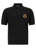 Dolce & Gabbana Dolce & Gabbana Heraldic Patch Polo Shirt