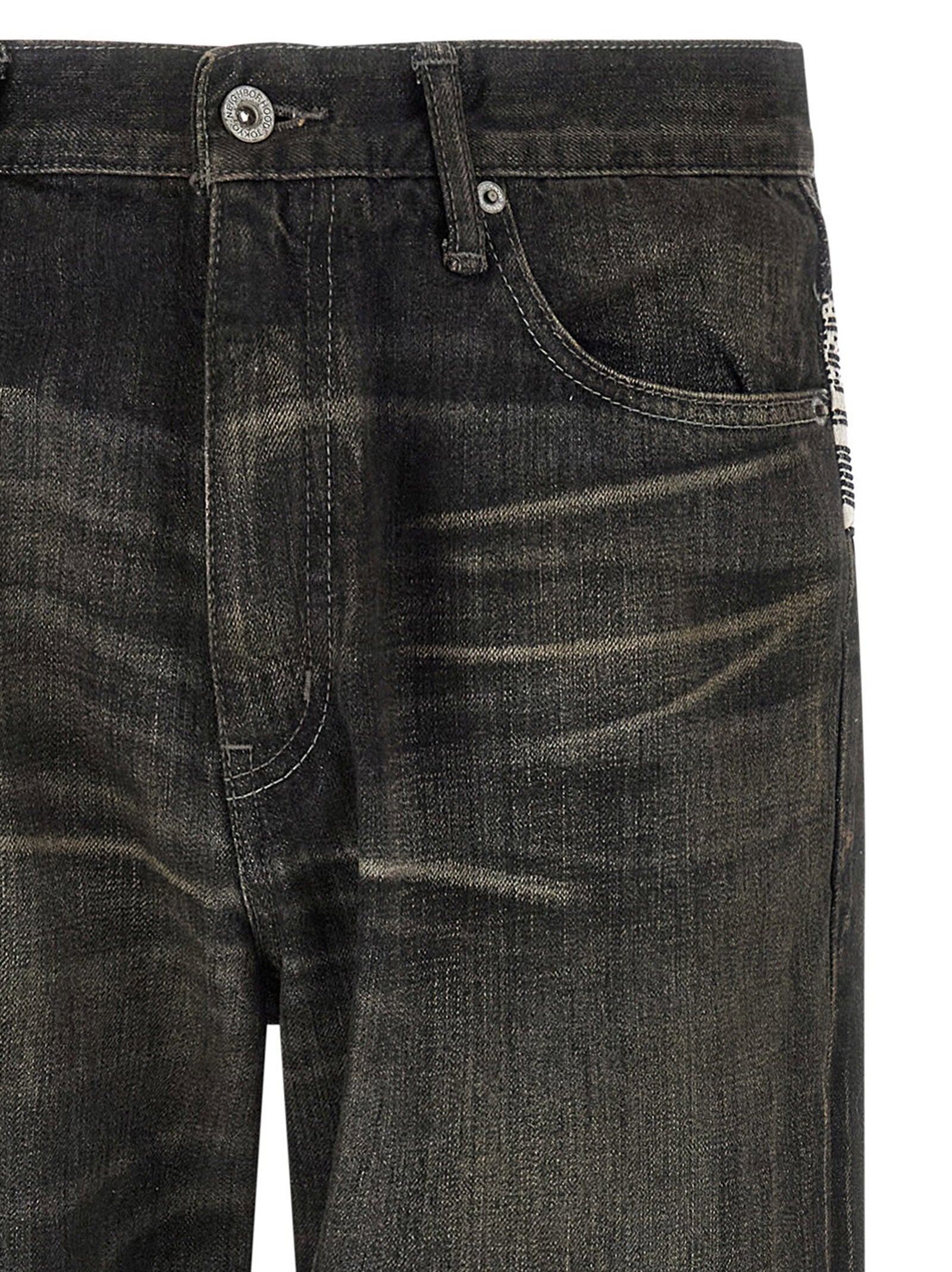 Yohji Yamamoto Yohji Yamamoto Savege Denim Jeans × Nh