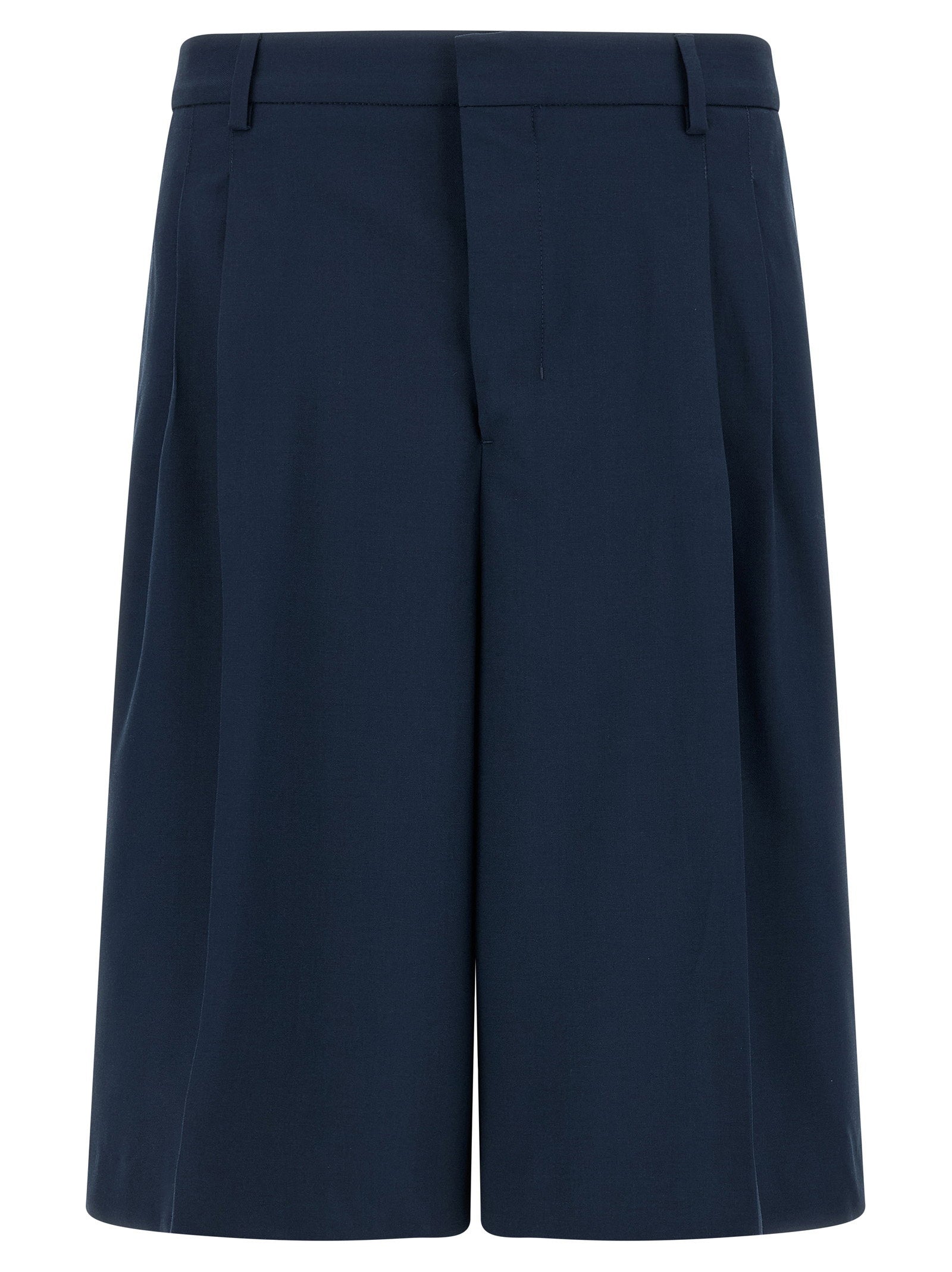 Ami Paris Ami Paris Fresh Wool Bermuda Shorts