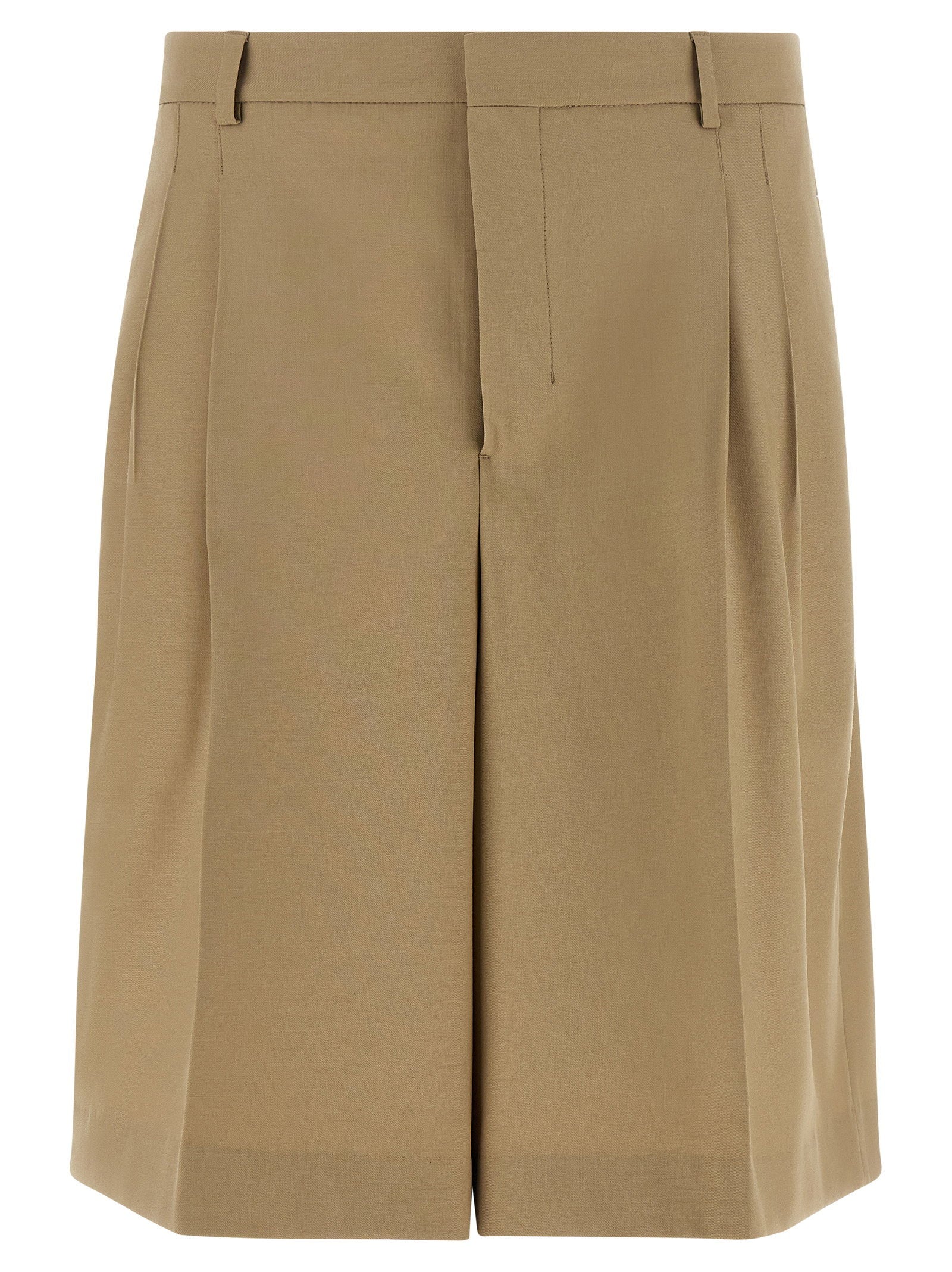 Ami Paris Ami Paris Fresh Wool Bermuda Shorts