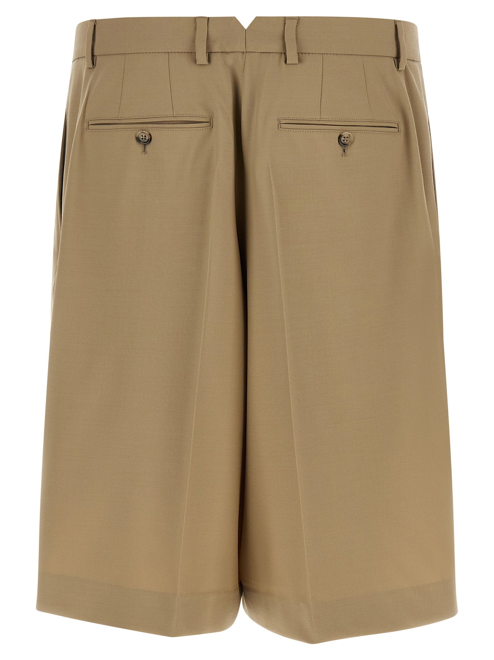 Ami Paris Ami Paris Fresh Wool Bermuda Shorts