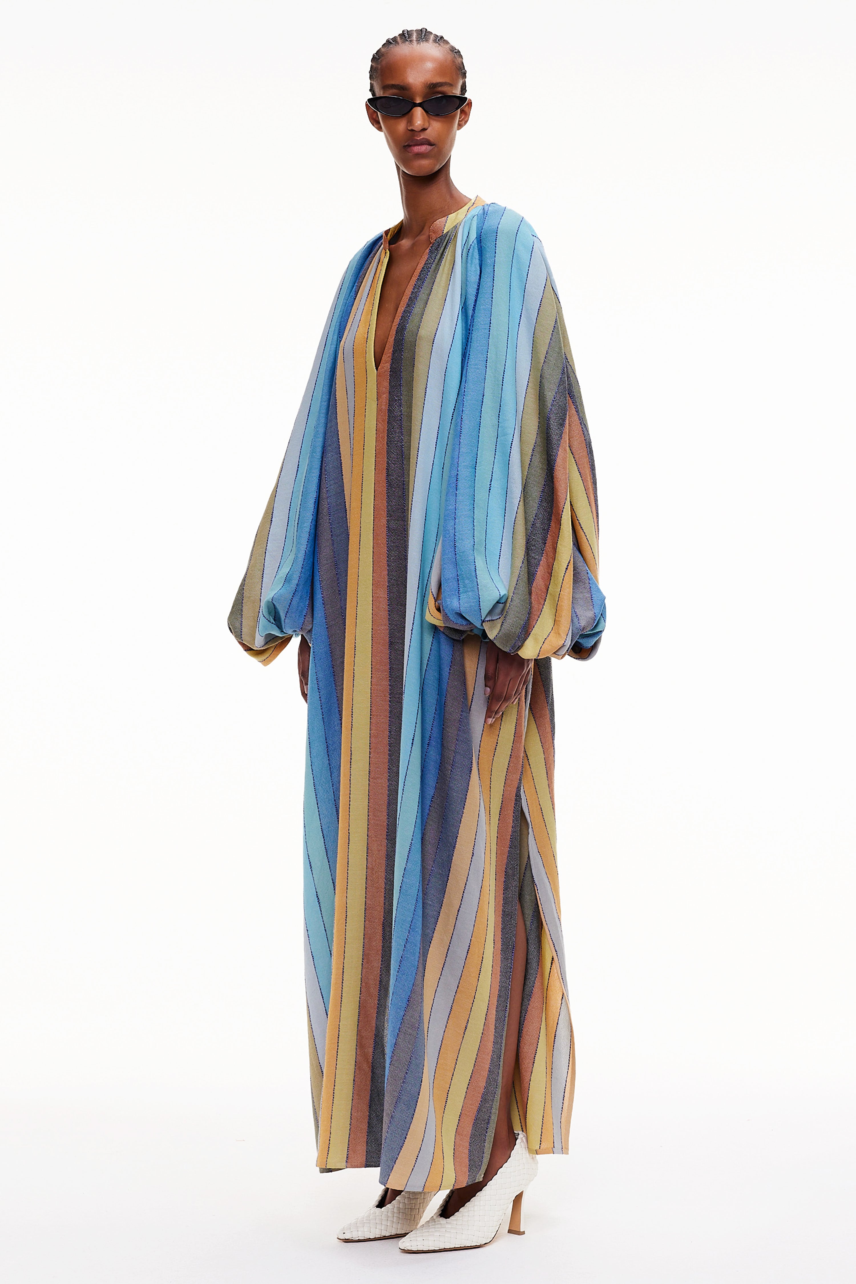 The Touareg Dress - Stripe 35