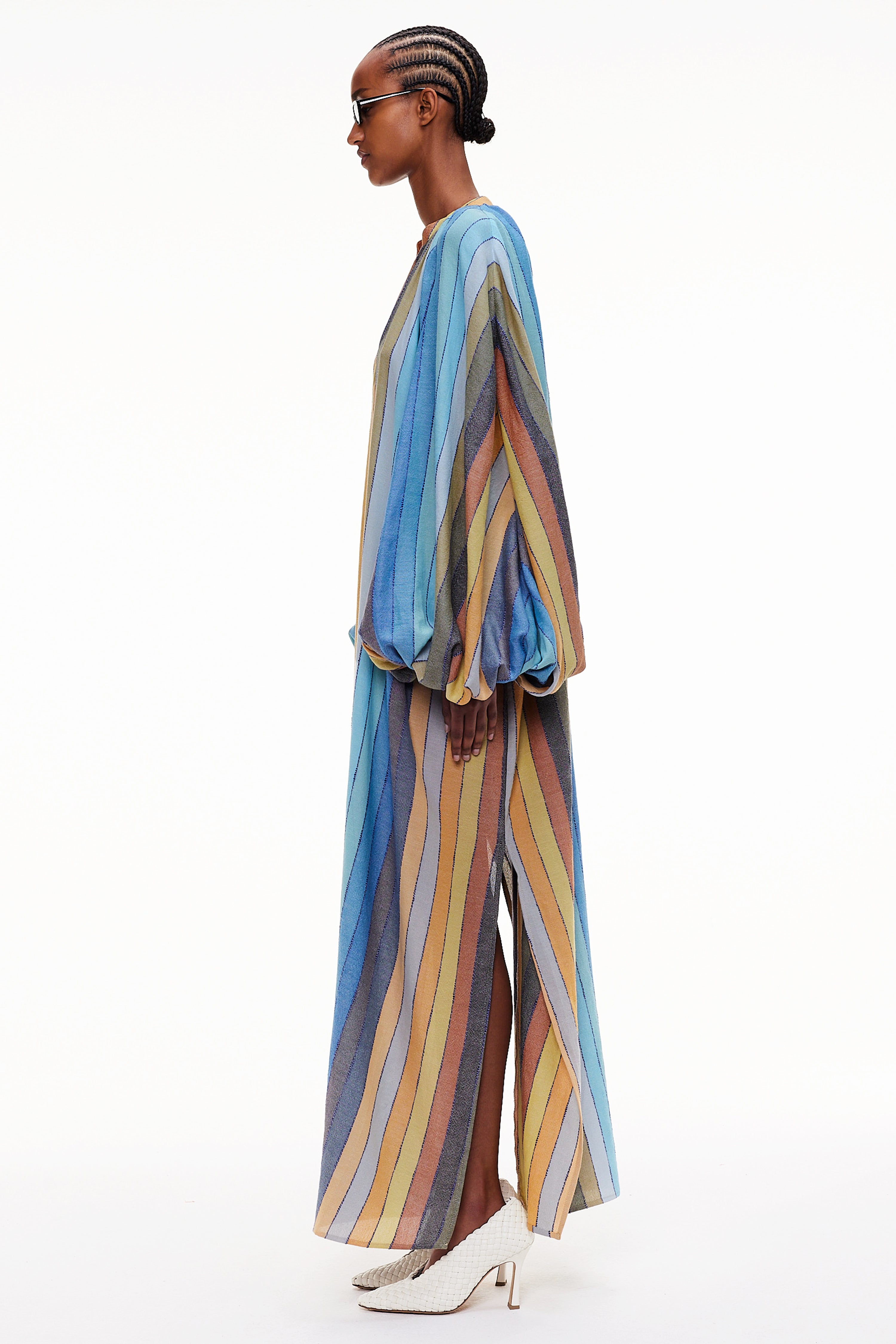 The Touareg Dress - Stripe 35
