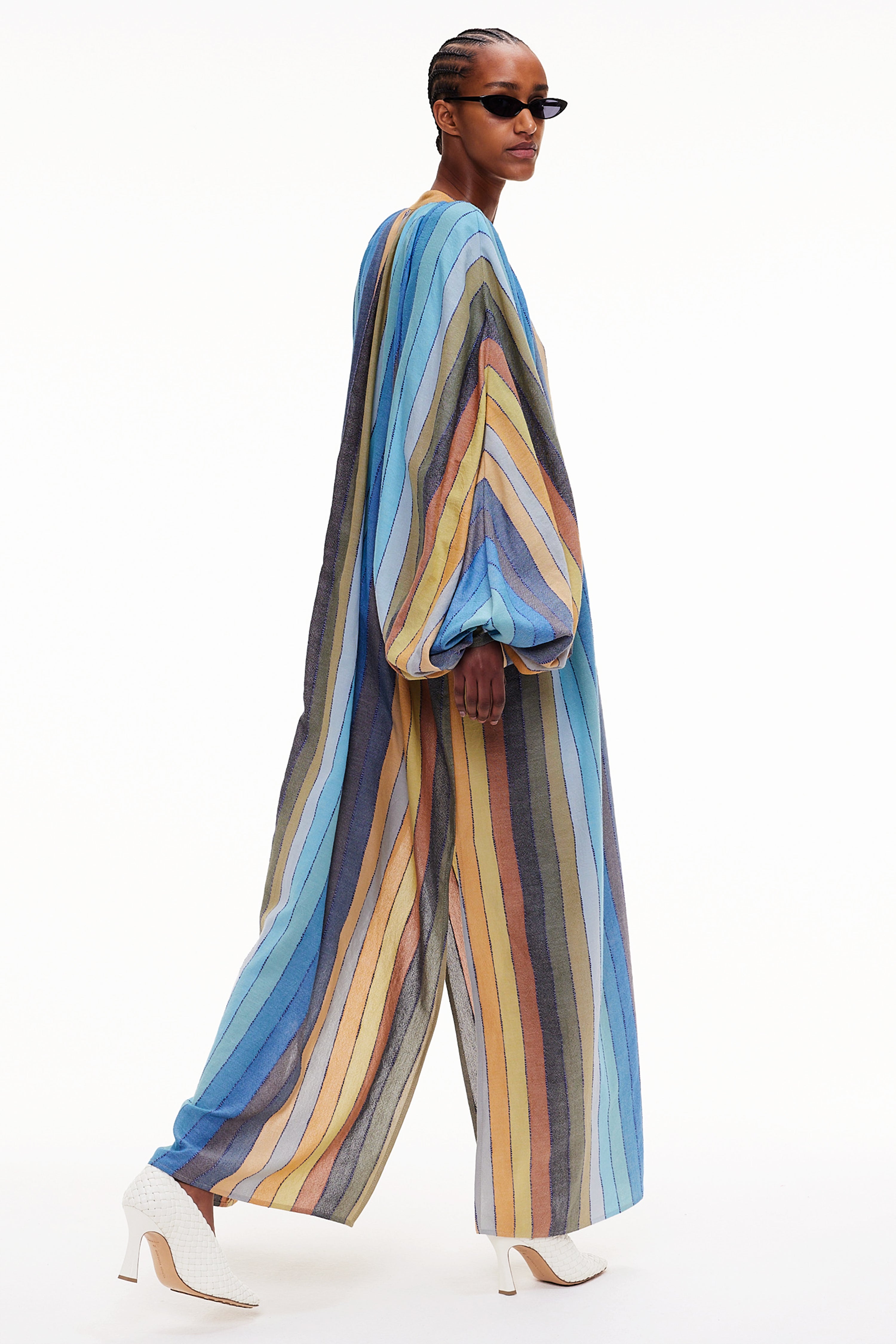 The Touareg Dress - Stripe 35