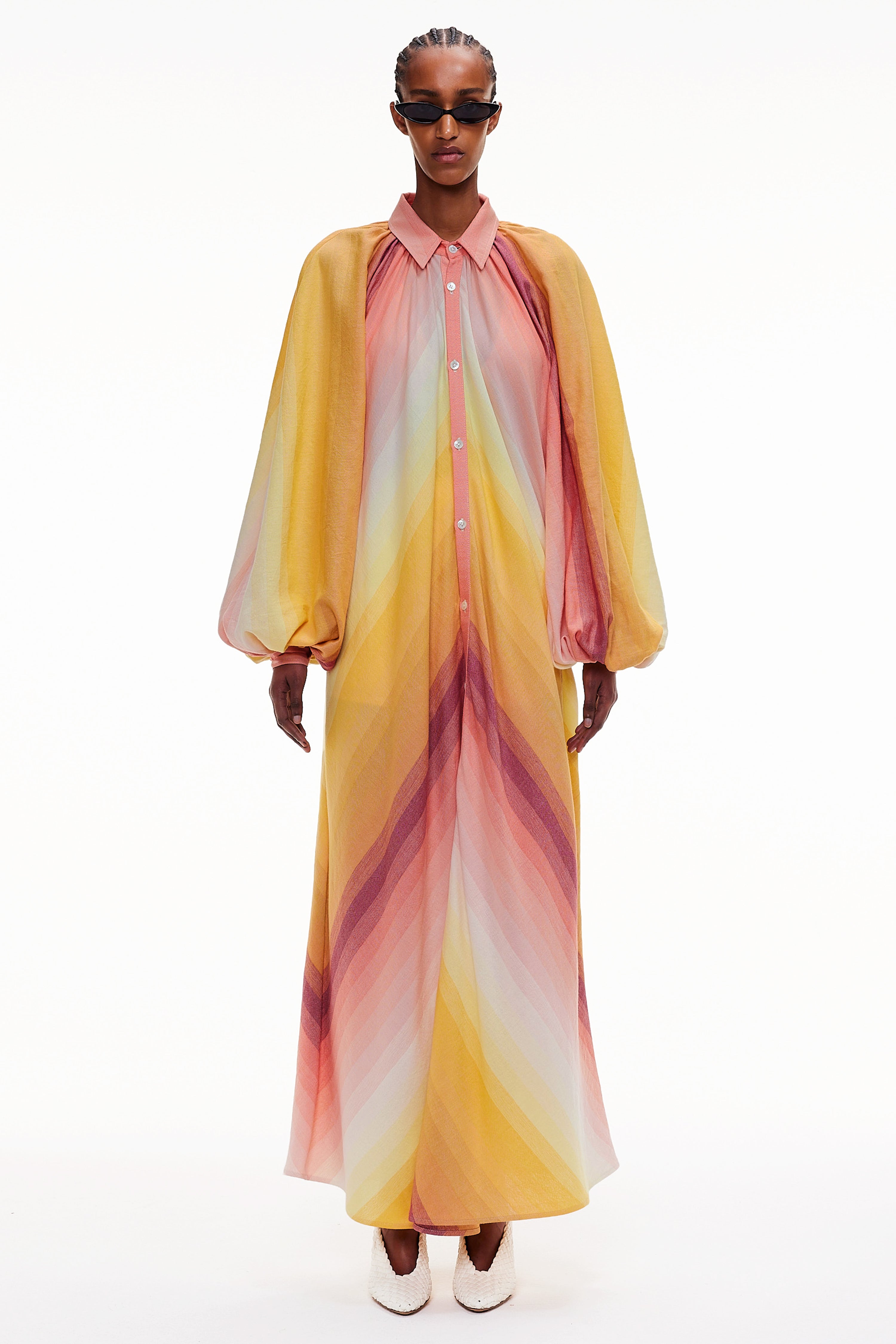 The Touareg Dress - Stripe 75