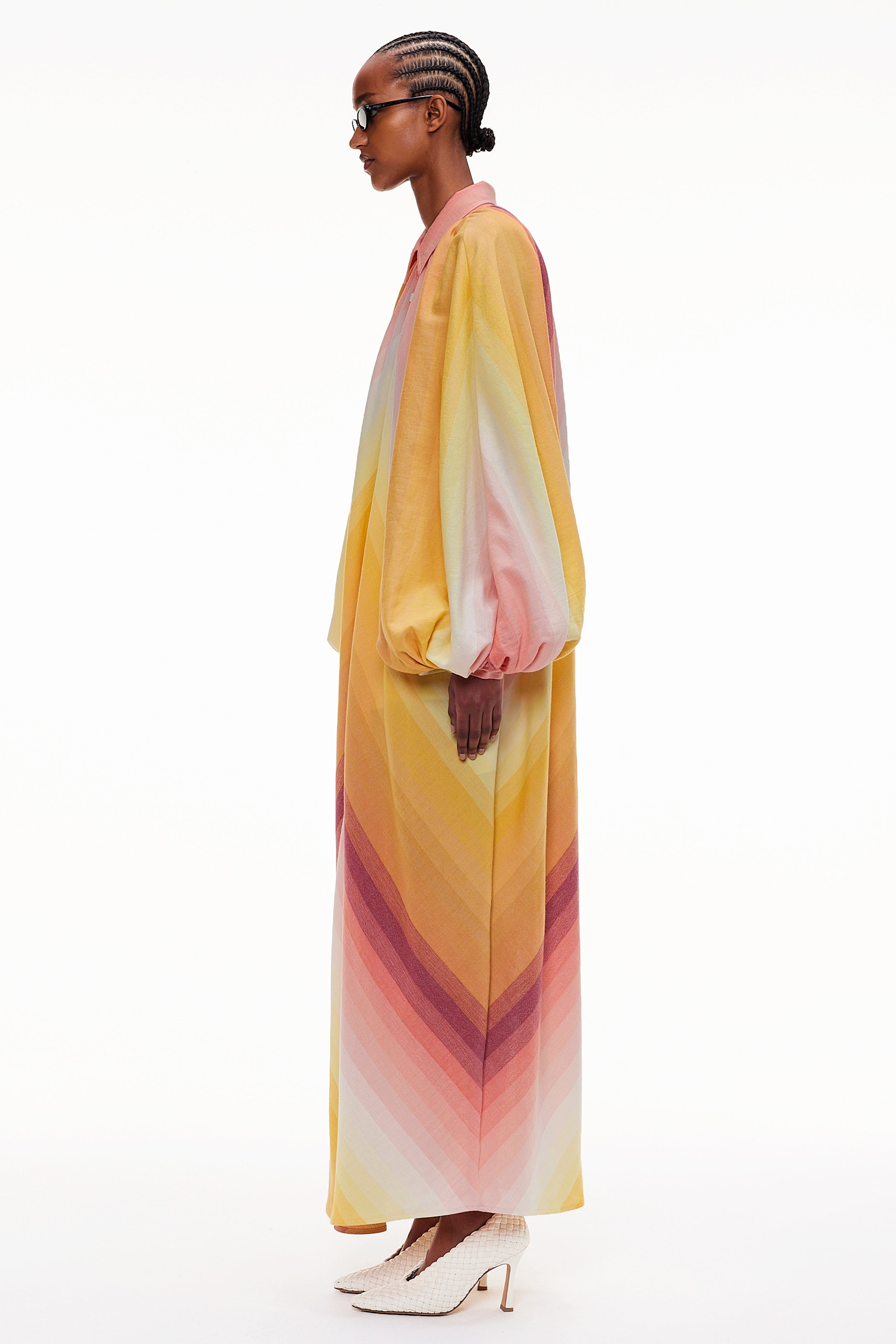 The Touareg Dress - Stripe 75