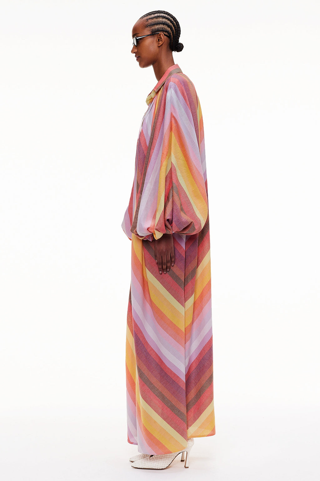 The Touareg Dress - Stripe 65