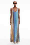 The T-Back Tank Dress - Stripe 31