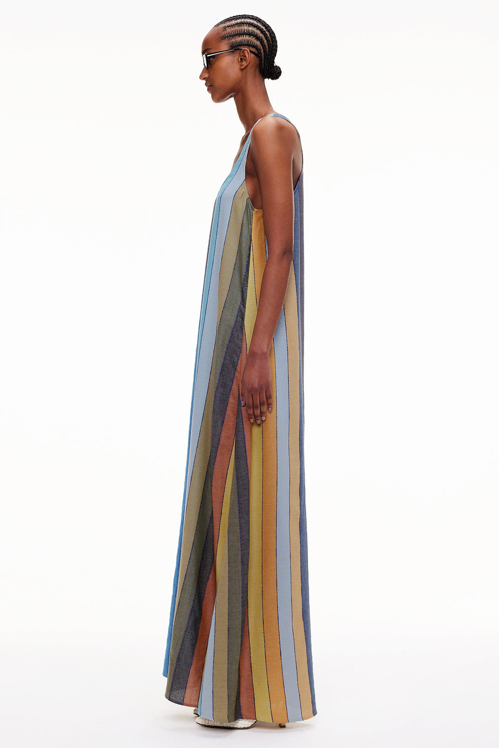 The T-Back Tank Dress - Stripe 31
