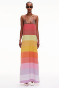 The T-Back Tank Dress - Stripe 66