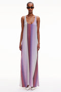 The T-Back Tank Dress - Stripe 53