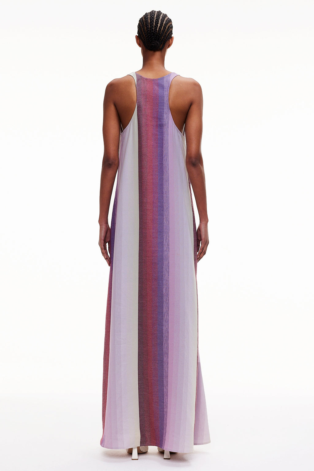 The T-Back Tank Dress - Stripe 53