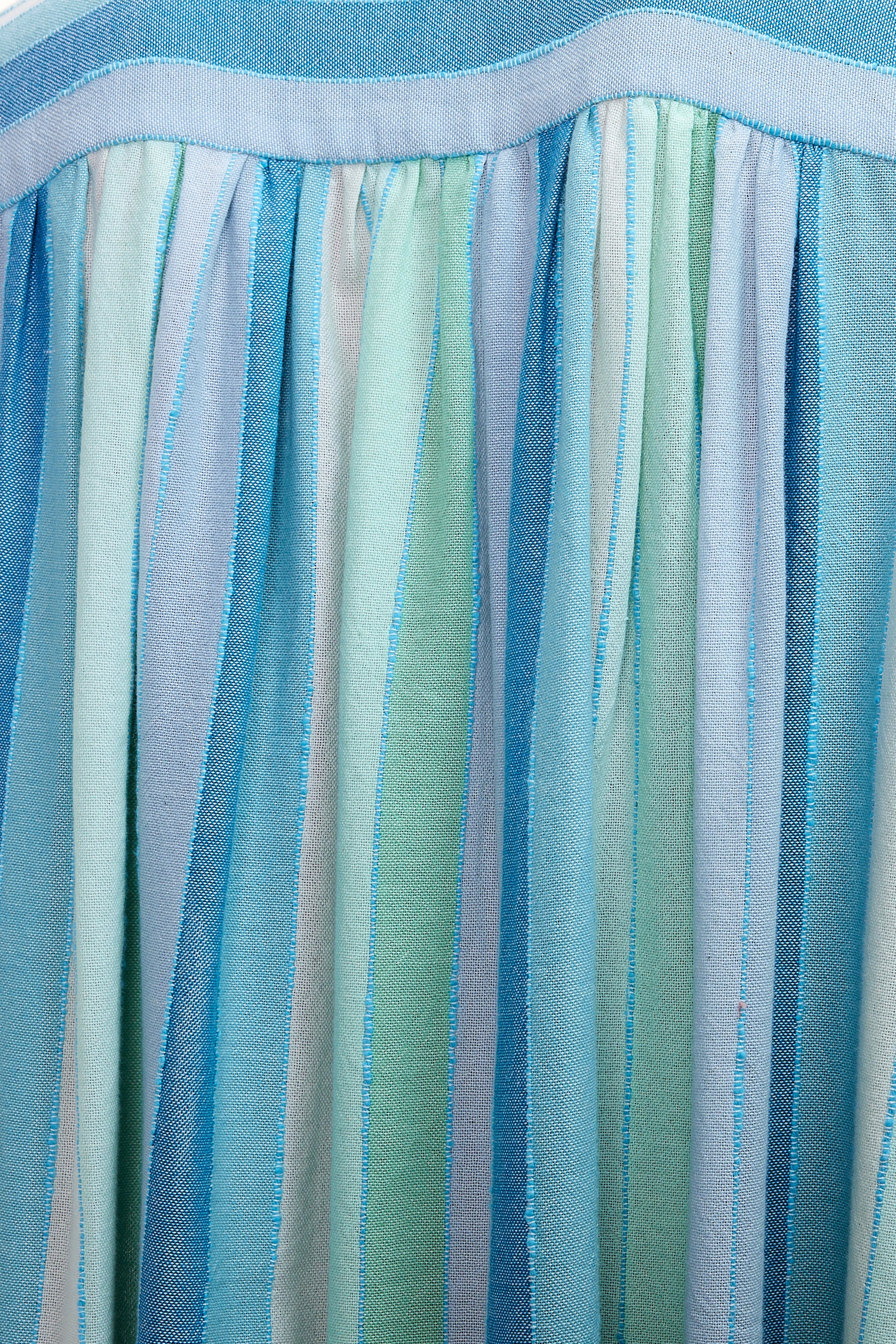 The Balloon Shirt Dress - Stripe 45