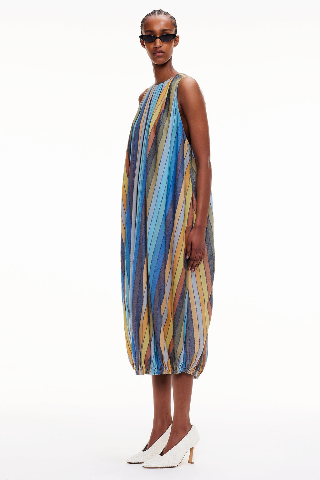 The Balloon Dress - Stripe 27