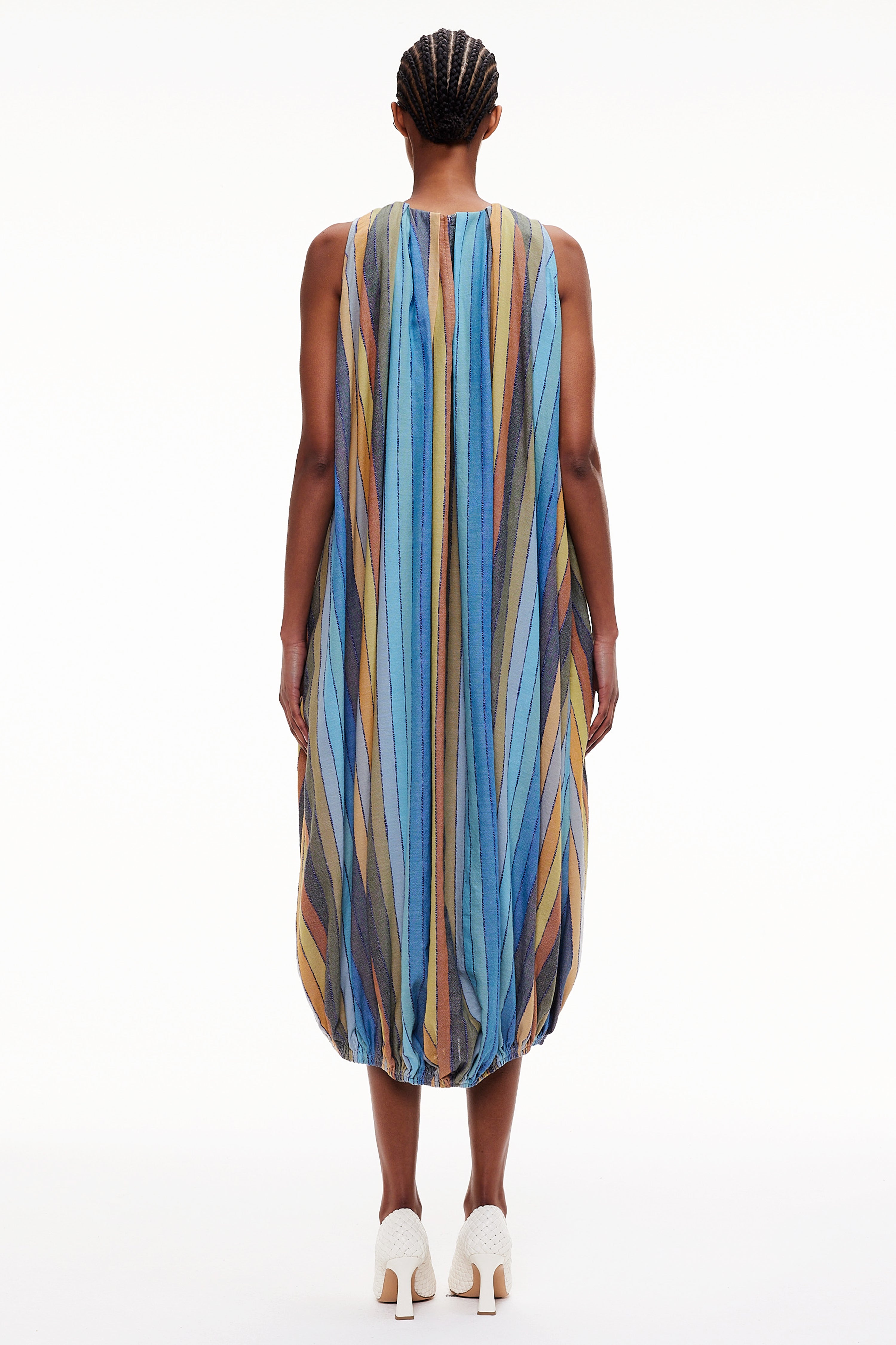 The Balloon Dress - Stripe 27