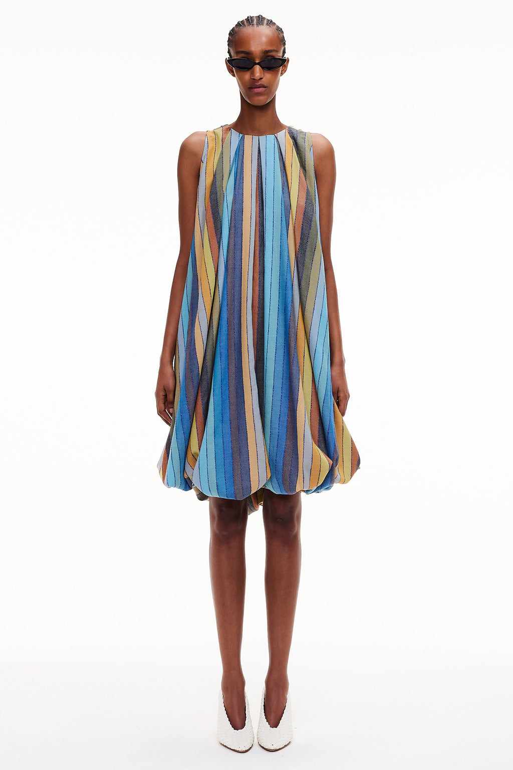 The Balloon Dress - Stripe 27
