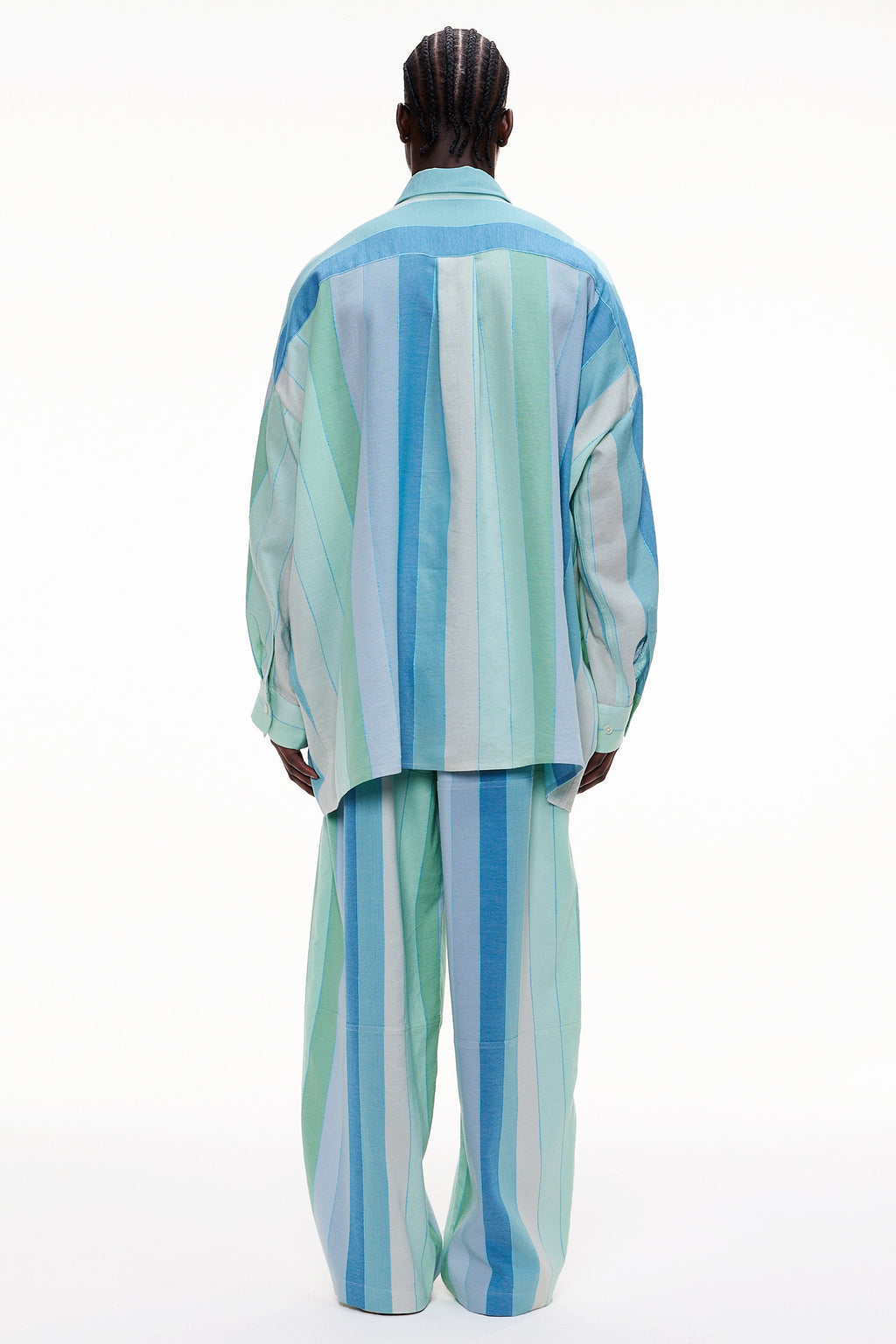 The Oversized Shirt - Stripe 44