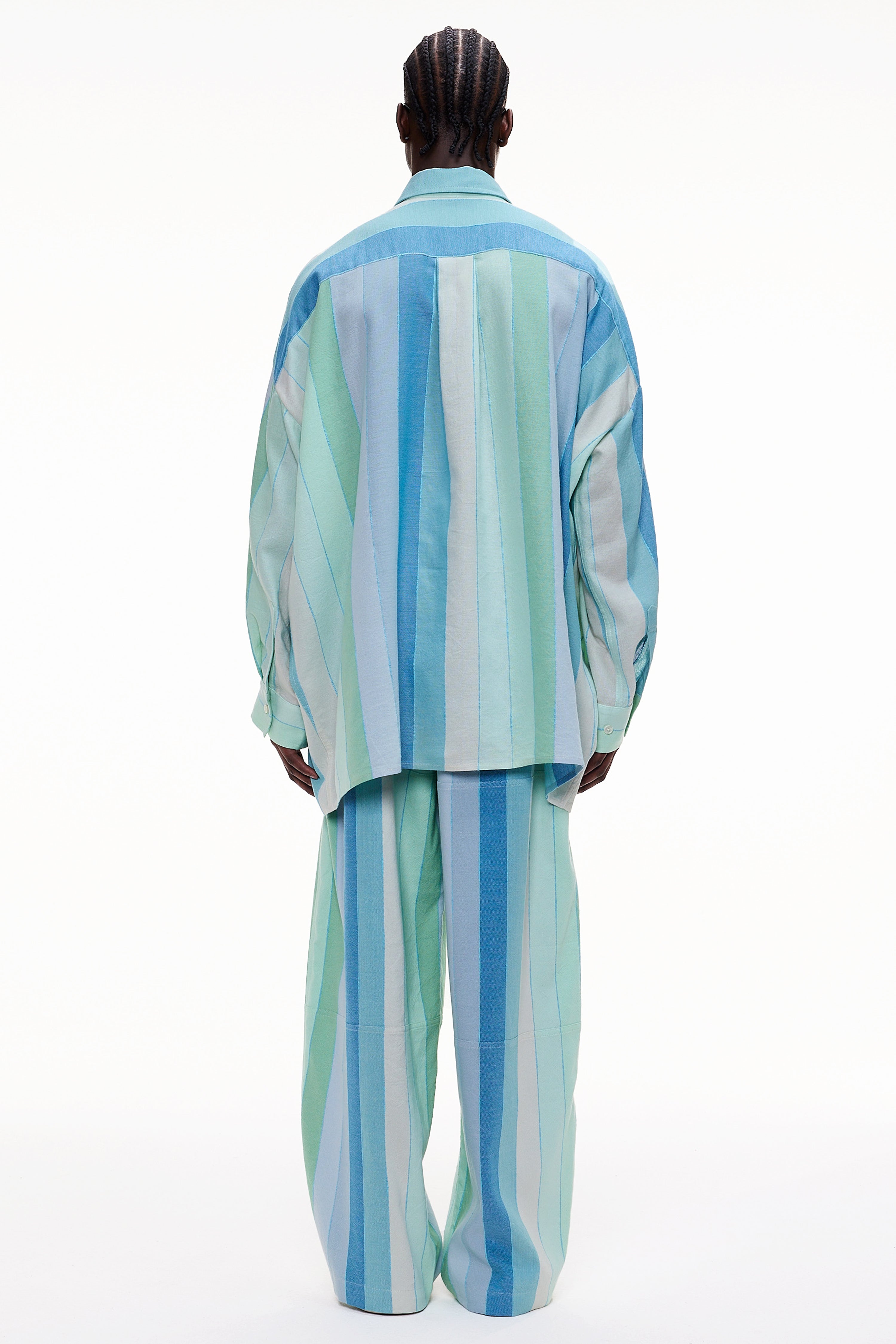 The Oversized Shirt - Stripe 44