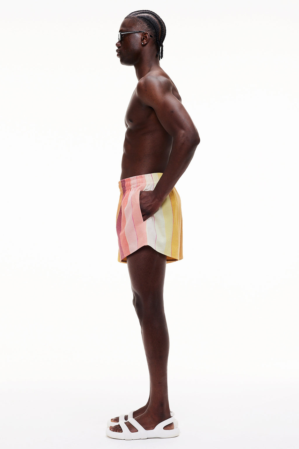 The High Waisted Short - Stripe 79