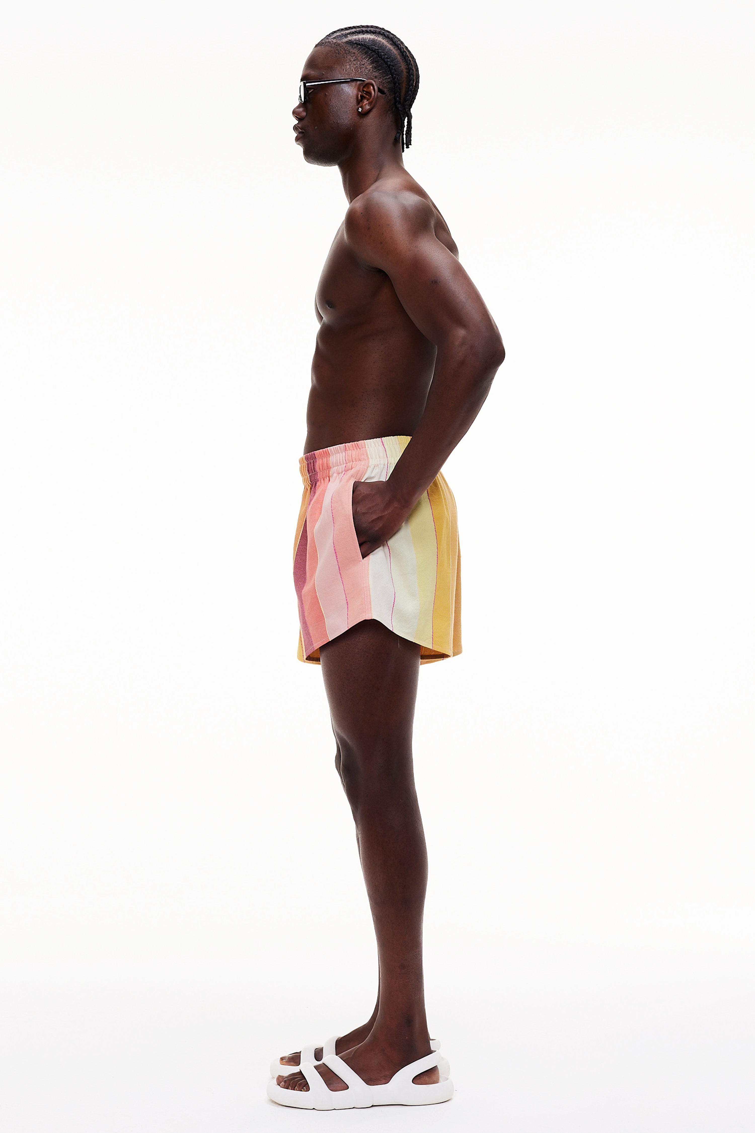 The High Waisted Short - Stripe 79