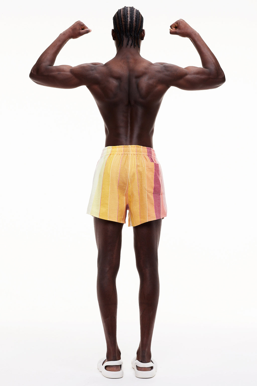 The High Waisted Short - Stripe 79