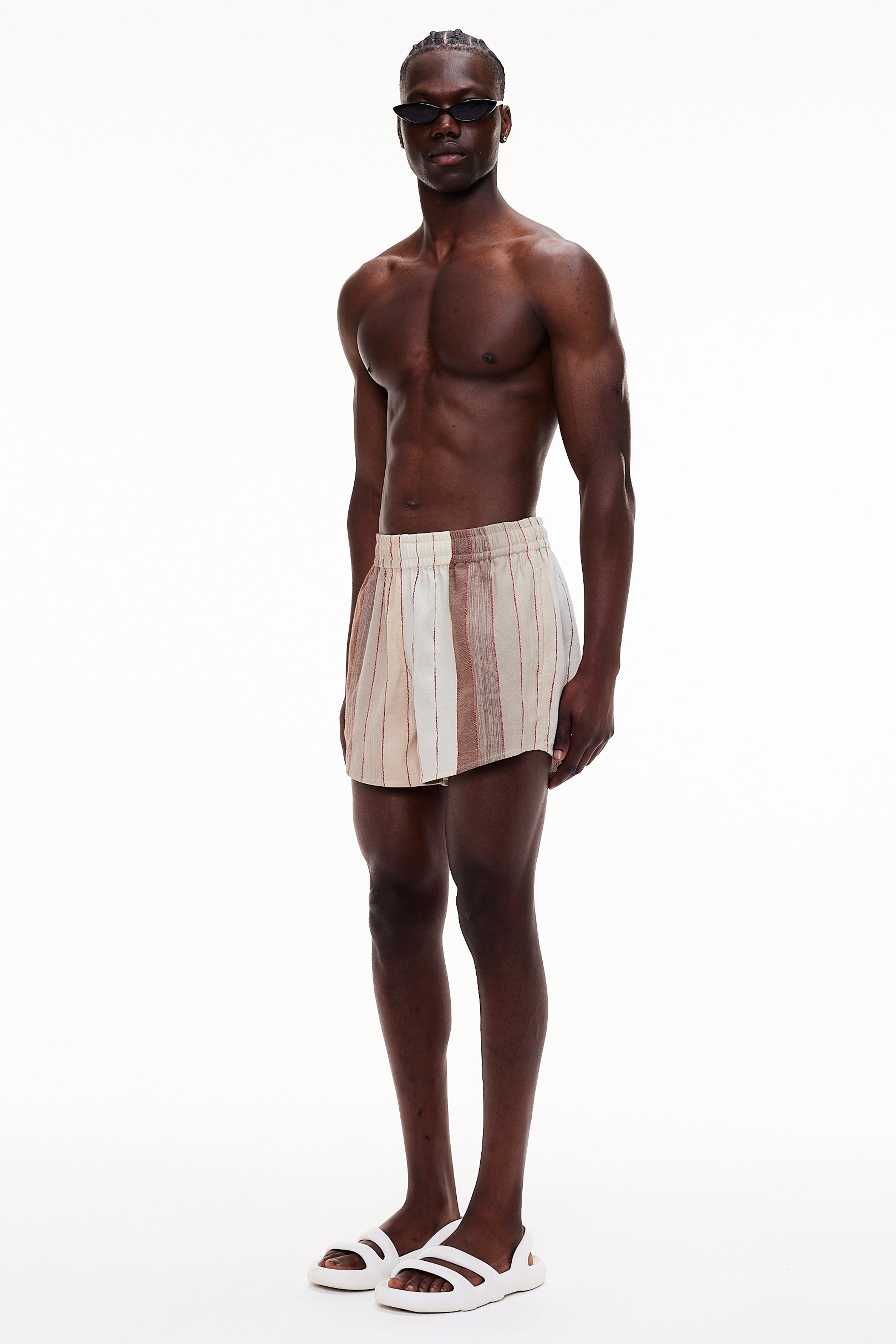 The High Waisted Short - Stripe 2
